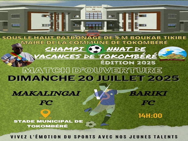 Lancement du Championnat de Vacances de Tokombéré